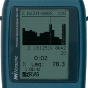 1/1-oktav spektrum 0,5 Hz – 16 kHz
