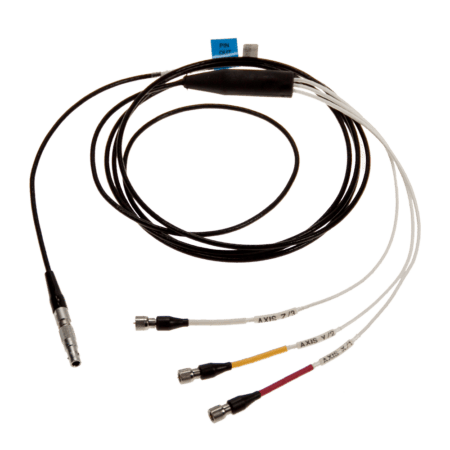 Norsonic Nor4562 cable for use with Nor133 and Nor136 vibration meter