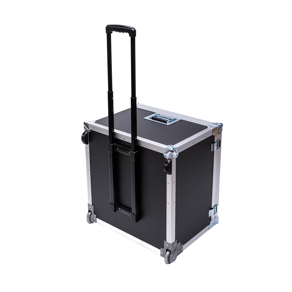 Norsonic Nor1327B suitecase for Nor276 loudspeaker, Nor280/Nor282 Power Amplifier, sound level meter, tripod and misc. accessories