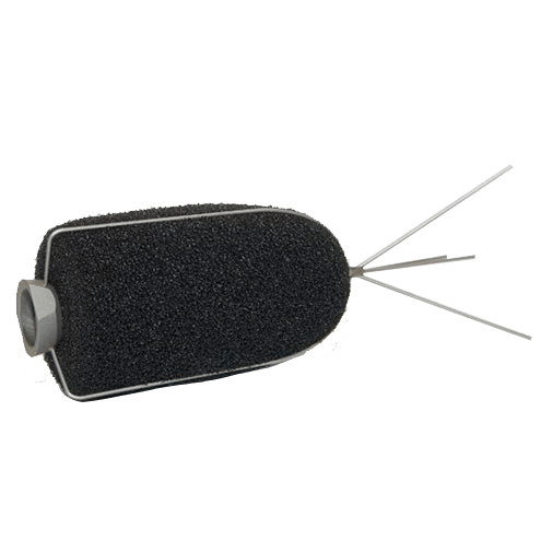 Norsonic Nor1471 microphone windscreen with birdspikes.