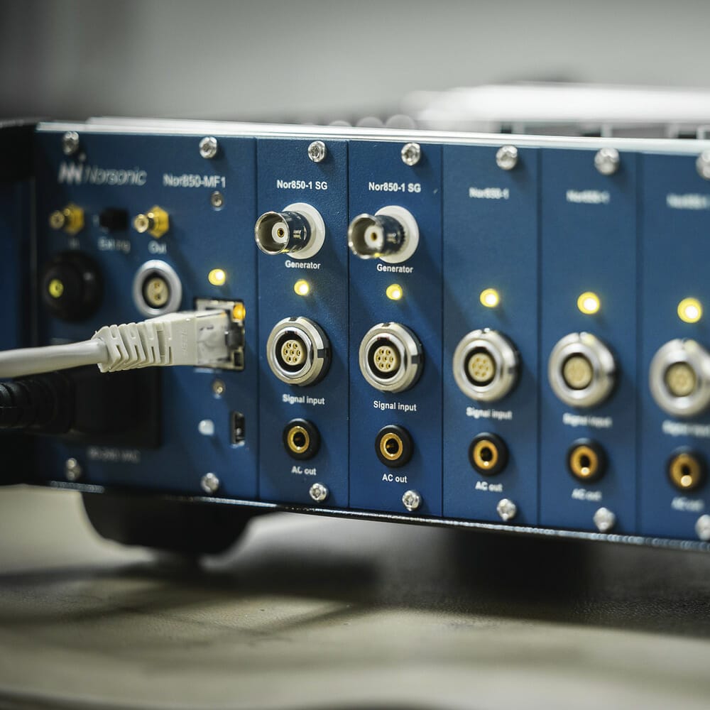 Norsonic Nor850 multichannel measurement system