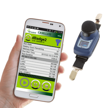 dBadge 2 - støydosimeter fra Casella