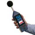 Norsonic Nor150 sound and vibration analyser - handheld analyser