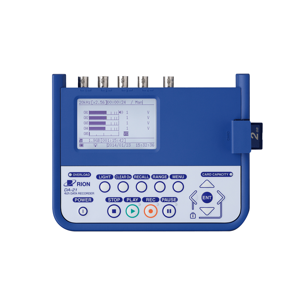 Rion DA-21 4-kanals Datarecorder